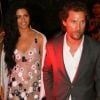 Matthew McConaughey et sa femme Camila Alves - Les célébrités arrivent au mariage de leur ami G. Oseary à Rio de Janeiro au Brésil, le 24 octobre 2017