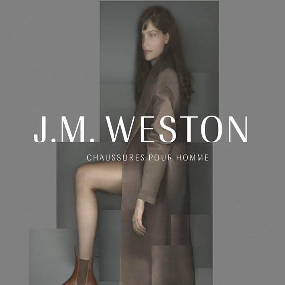 Laetitia Casta, visage de la nouvelle campagne publicitaire de J.M. Weston.