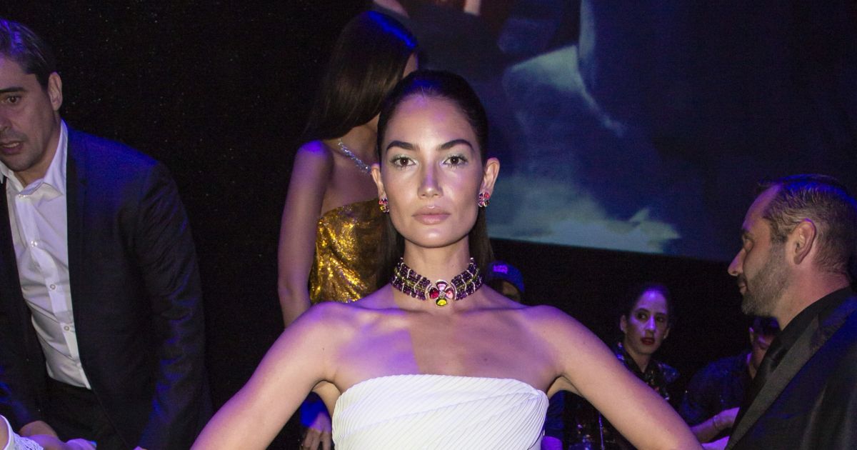 Lily Aldridge au Bvgalri Gala Dinner à Rome, le 28 juin 2018. - Purepeople