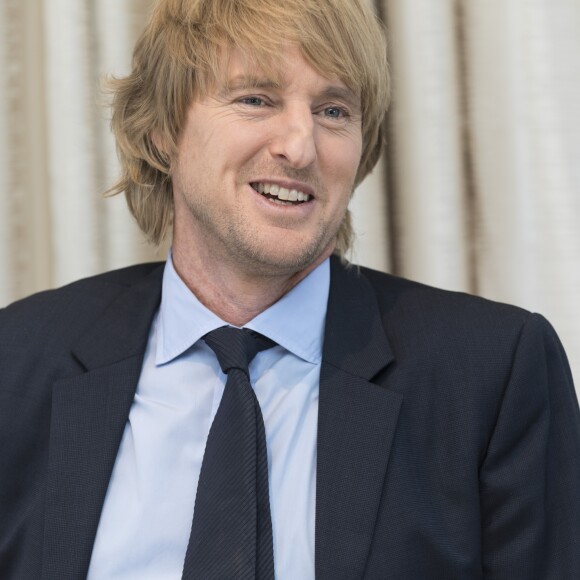 Owen Wilson lors d'une conférence de presse pour le film ''Cars 3'' à Beverly Hills, le 12 juin 2017.
