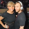 Exclusif - Cathy et David Guetta au Gotha Club à Cannes le 22 mai 2012 lors d'une de leurs soirées F*ck me I'm famous.