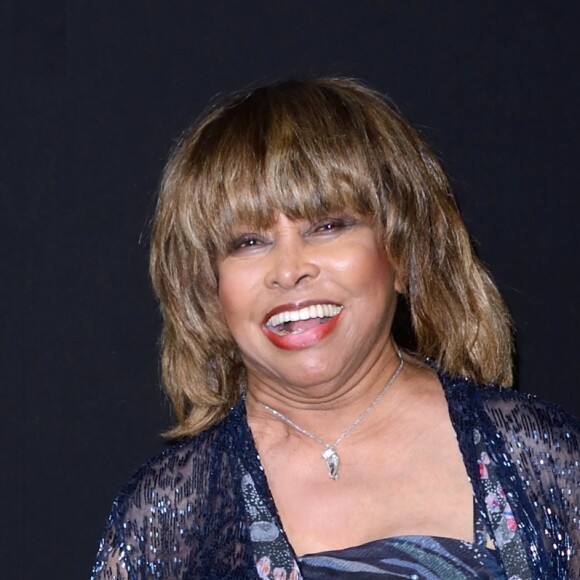 Tina Turner au défilé Giorgio Armani Haute Couture à Paris le 3 juillet 2018.