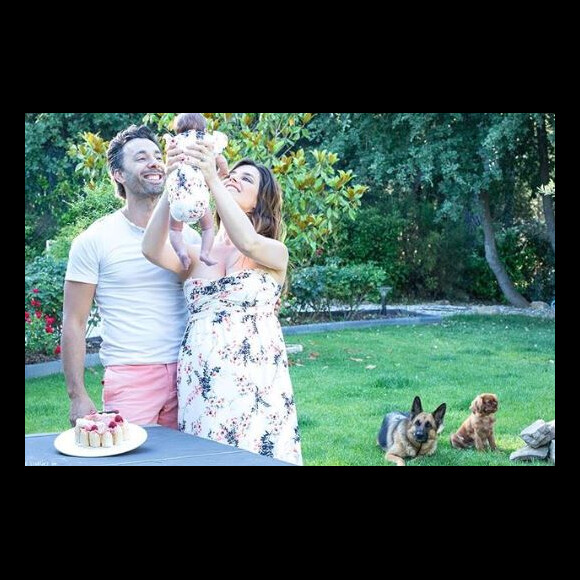 Laetitia Milot, son mari et sa fille - Instagram, juin 2018