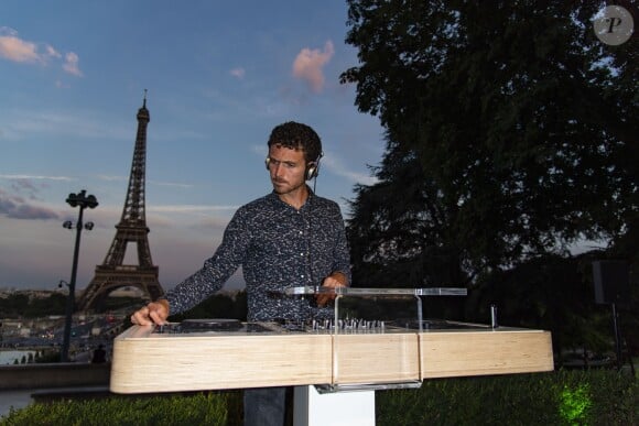 Exclusif - Dj - Soirée d'ouverture du "Longines Paris Eiffel Jumping" au Café de l'Homme à Paris, France, le 4 juillet 2018. Le Longines Paris Eiffel Jumping se déroulera au Champ De Mars, les 5, 6 & 7 juillet 2018. © Pierre Perusseau/Bestimage