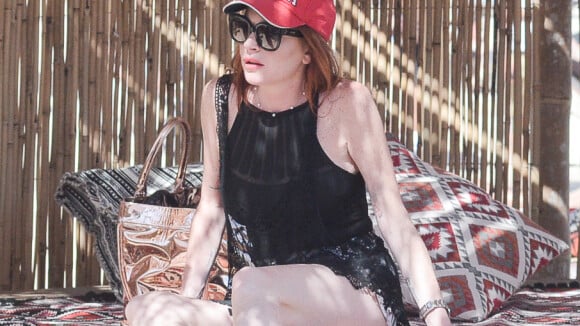 Lindsay Lohan fête ses 32 ans dans son club de Mykonos