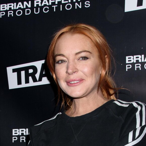 Lindsay Lohan à Brooklyn, New York City, le 14 janvier 2018.