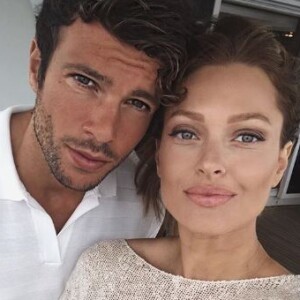 Caroline Receveur enceinte de son compagnon Hugo Philippe - Instagram, juin 2018