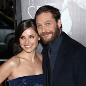 Tom Hardy, Charlotte Riley à la première du film "This Means War" à Los Angeles en février 2012