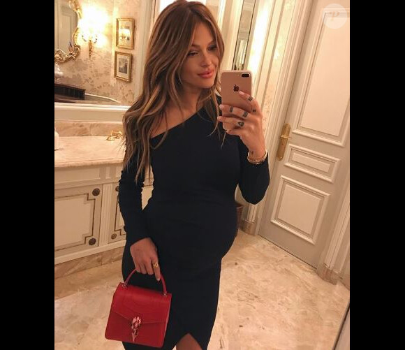 Caroline Receveur et Hugo Philip, jeunes parents du petit Marlon - Instagram, juillet 2018