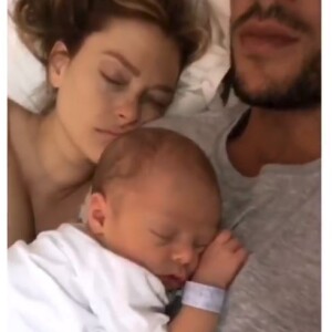 Caroline Receveur et Hugo Philip, jeunes parents du petit Marlon - Instagram 6 juillet 2018