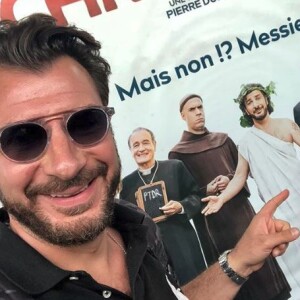 Michaël Youn à l'affiche de la comédie "Christ(off)" - Instagram, juillet 2018