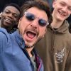 Michaël Youn et l'équipe de "Bracelets Rouges" - Instagram, juillet 2018