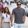 Exclusif - David Duchovny se promène avec sa compagne Monique Pendleberry à Montreal le 6 juillet 2018