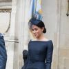 Le prince Harry, duc de Sussex et Meghan Markle, duchesse de Sussex - La famille royale d'Angleterre à la sortie de l'abbaye de Westminster pour le centenaire de la RAF à Londres. Le 10 juillet 2018