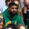 Drake à Wimbledon, le 10 juillet 2018.