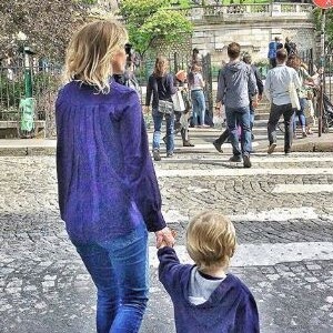 Maya Lauqué (La Quotidienne) enceinte de son deuxième enfant - Instagram, juillet 2018