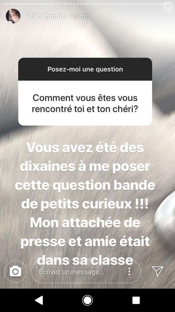 Ariane Brodier se confie sur sa rencontre avec son compagnon Fulgence Ouedraogo sur Instagram le 13 juillet 2018. 