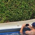 Caroline Wozniacki et son fiancé David Lee en vacances à Portofino en Italie, le 14 juillet 2018.