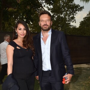 Exclusif - Samuel Le Bihan et sa compagne Angela (Enceinte) - People et Backstage du Grand concert de Musique classique du 14 juillet au Champs de Mars à Paris. Le 14 juillet 2018 © Guirec-Gorassini-Veeren / Bestimage