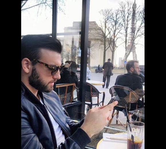 Aymeric Bonnery dans Paris - Instagram, 16 mars 2018