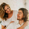 Peter Sagan et sa femme Katarina, photo Instagram du 25 octobre 2017, juste après la naissance de leur fils Marlon. Le coureur cycliste slovaque a annoncé le 18 juillet 2018 leur divorce, après seulement trois ans de mariage et moins d'un an après la naissance de leur petit garçon.