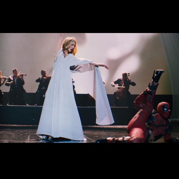 Céline Dion dans le clip de Ashes pour Deadpool 2