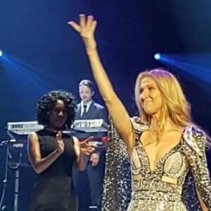 Céline Dion sur scène à Las Vegas le 22 mai 2018
