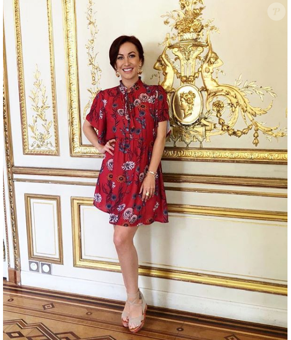 Gaëlle aux Salons Etoile-Marceau - Instagram, 28 juin 2018