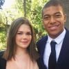 Camille Gottlieb pose avec Kylian Mbappé sur Instagram le 21 mai 2017.