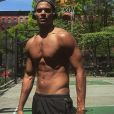 Terrence Telle joue du basket à New York - Instagram, 29 mai 2018