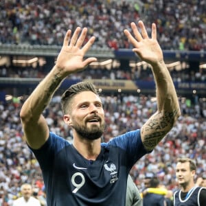Olivier Giroud - Finale de la Coupe du Monde de Football 2018 en Russie à Moscou, opposant la France à la Croatie (4-2). Le 15 juillet 2018 © Moreau-Perusseau / Bestimage