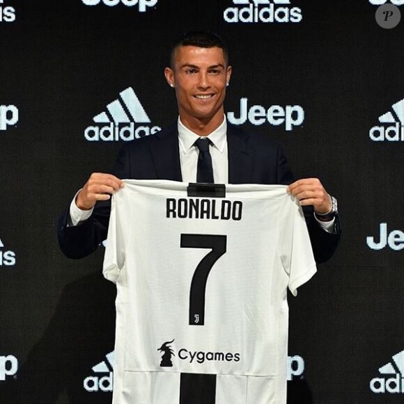Cristiano Ronaldo devient un nouveau joueur de la Juventus Turin. Juillet 2018.
