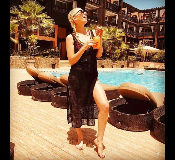 Nadège Lacroix en voyage à Marrakech - Instagram, 20 juin 2018