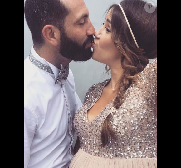 Tiffany (Mariés au premier regard) et son mari Justin - Instagram, 4 juin 2018