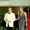 Le prince Albert II de Monaco et la princesse Charlene de Monaco arrivent à la 70ème édition du gala de la Croix Rouge monegasque à Monaco le 27 juillet 2018. © Dominique Jacovides/Bestimage