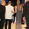 Le prince Albert II de Monaco et la princesse Charlene de Monaco arrivent à la 70ème édition du gala de la Croix Rouge monegasque à Monaco le 27 juillet 2018. © Dominique Jacovides/Bestimage