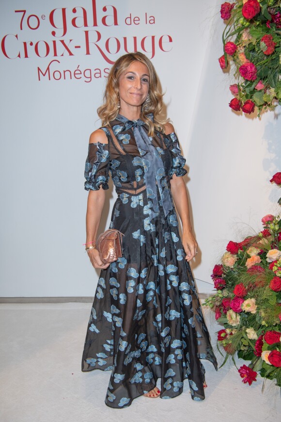 Michela Proietti - 70ème édition du gala de la Croix Rouge monegasque à Monaco le 27 juillet 2018. © Pierre Villard/Le Palais Princier/Monte-Carlo-SBM via Bestimage