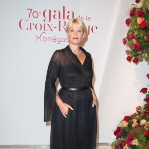 Maïtena Biraben - 70ème édition du gala de la Croix Rouge monegasque à Monaco le 27 juillet 2018. © Pierre Villard/Le Palais Princier/Monte-Carlo-SBM via Bestimage