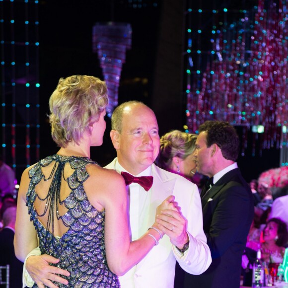 Le prince Albert II de Monaco et la princesse Charlene de Monaco - 70ème édition du gala de la Croix Rouge monegasque à Monaco le 27 juillet 2018. © Eric Mathon/Le Palais Princier/Monte-Carlo-SBM via Bestimage