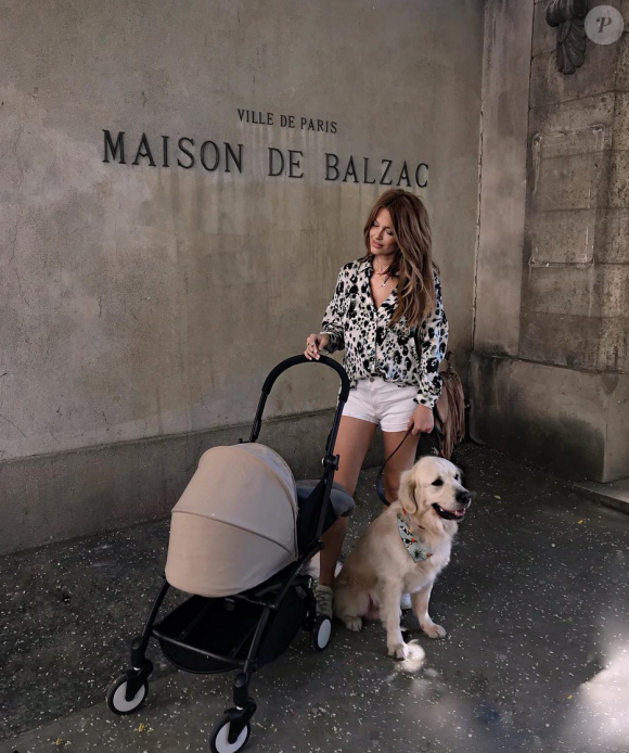Caroline Receveur et son fils Marlon -Instagram, 20 juillet 2018