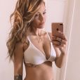 Caroline Receveur dévoile sa silhouette post grossesse -Instagram, 14 juillet 2018