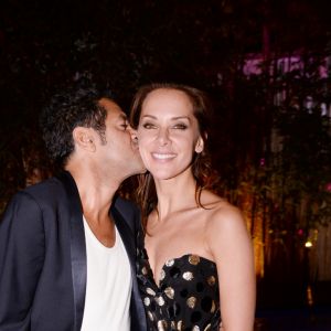 Exclusif - Jamel Debbouze et sa femme Melissa Theuriau - Festival du rire (Marrakech du rire) à Marrakech au Maroc le 1er juillet 2017. © Rachid Bellak/Bestimage