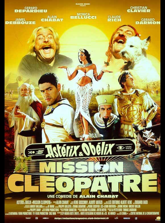"Astérix et Obélix : Mission Cléopâtre", d'Alain Chabat, 2002.
