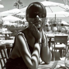 Margaux Thibaut en vacances à Ibiza, juillet 2018.