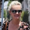 Laeticia Hallyday se rend chez le coiffeur au salon "Mèche" à Beverly Hills le 21 juin 2018.