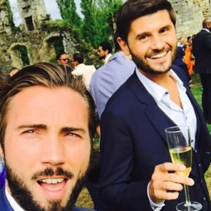 Christophe Beaugrand et son mari Ghislain - Instagram, 01 aout 2018