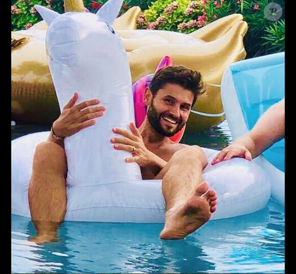 Christophe Beaugrand en vacances dans le sud - Instagram, 2 août 2018