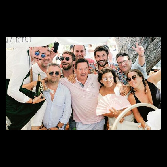 Christophe Beaugrand en vacances dans le sud avec son mari Ghislain - Instagram, 5 août 2018