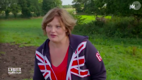 Aude dans L'amour est dans le pré, le 22 janvier 2018 sur M6.