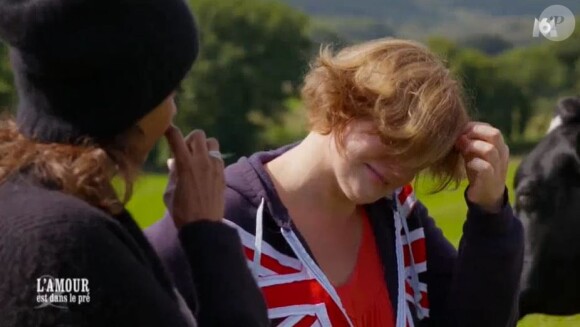 Aude dans "L'amour est dans le pré", le 22 janvier 2018 sur M6.